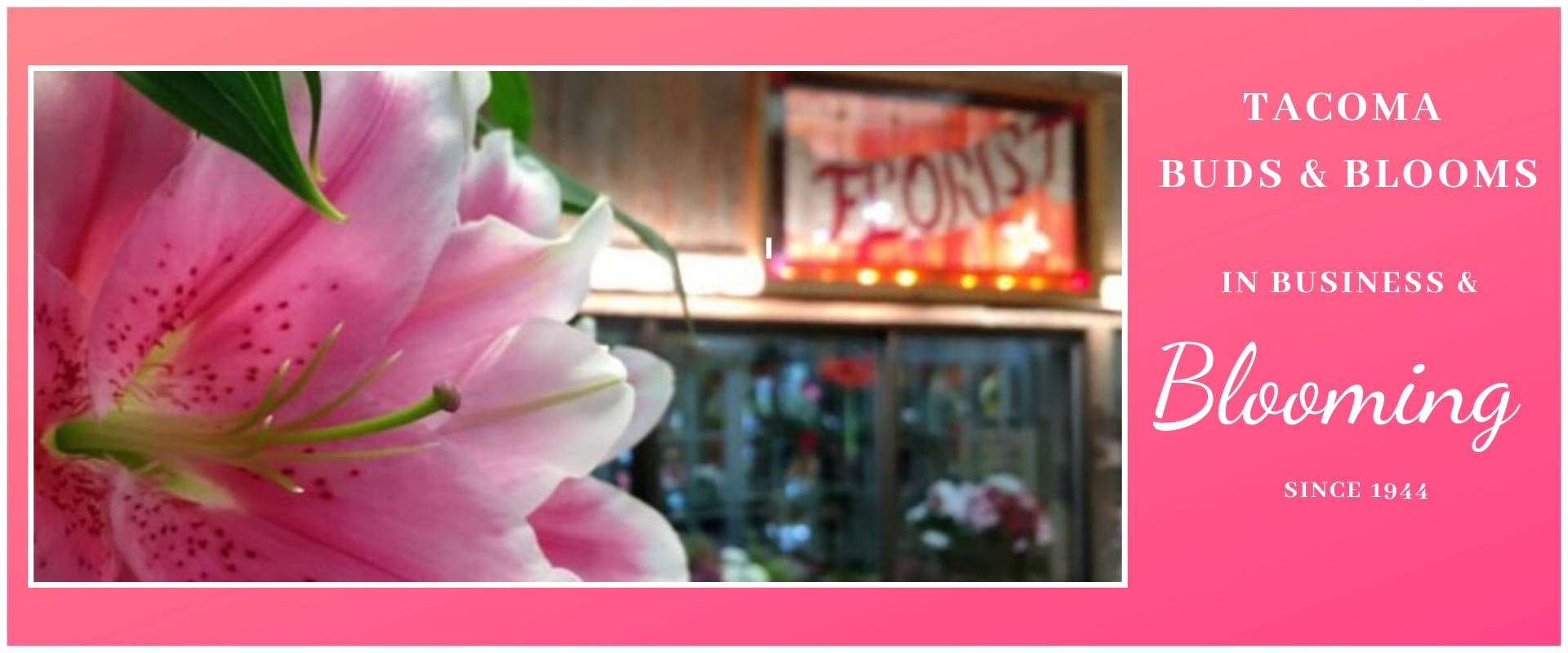 Florist Flower Delivery by Buds and Blooms formerly